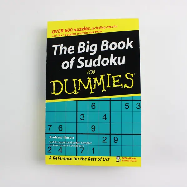 The Big Book of Sudoku For Dummies Paperback Puzzle Book