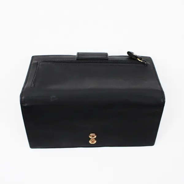 Liz Claiborne Women's Black Faux Leather Wallet