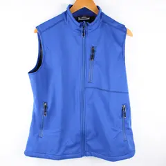 33000 Ft Women's Large Blue Zip-Up Vest 