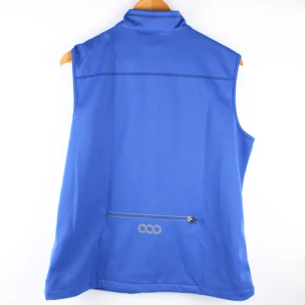 33000 Ft Women's Large Blue Zip-Up Vest 