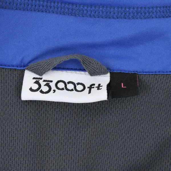 33000 Ft Women's Large Blue Zip-Up Vest 