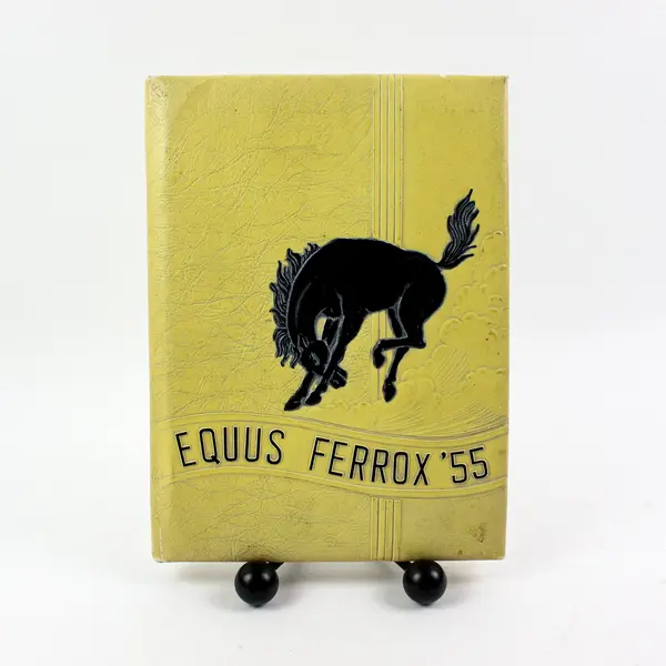 1955 Parkrose High School Equus Ferrox '55 Yearbook Portland Oregon