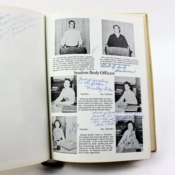 1955 Parkrose High School Equus Ferrox '55 Yearbook Portland Oregon