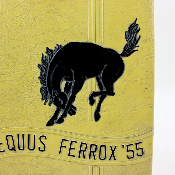 1955 Parkrose High School Equus Ferrox '55 Yearbook Portland Oregon