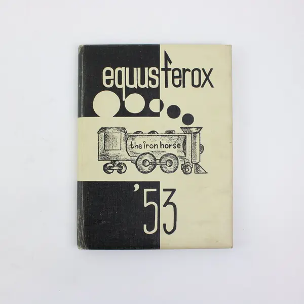 1953 Parkrose High School Yearbook Equus Ferox Portland Oregon