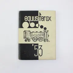 1953 Parkrose High School Yearbook Equus Ferox Portland Oregon