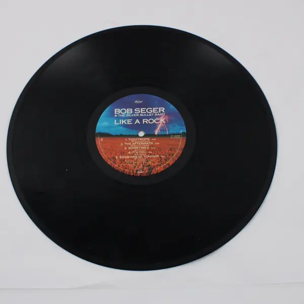Bob Seger & The Silver Bullet Band Like a Rock PT 12398 12-Inch Vinyl LP Record