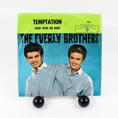 Warner Bros. The Everly Brothers Temptation / Stick With Me Baby  7" Vinyl 