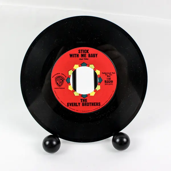 Warner Bros. The Everly Brothers Temptation / Stick With Me Baby  7" Vinyl 