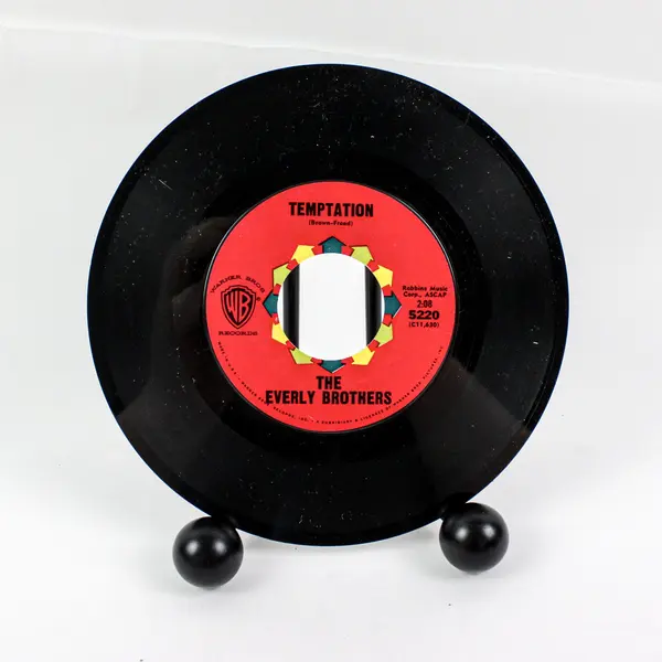 Warner Bros. The Everly Brothers Temptation / Stick With Me Baby  7" Vinyl 