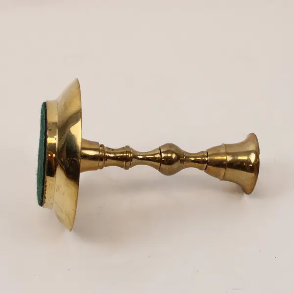 Brass Candlestick Holder 4.75 Inch Turned Taper Candle Stand