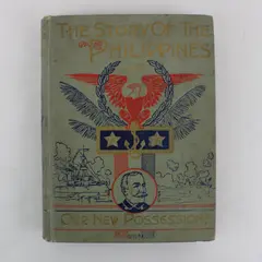 Antique The Story of the Philippines Our New Possessions Murat Halstead 1898 HC