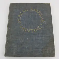 Modern American Painting Peyton Boswell Jr 1940 Hardcover Illustrated Art Book