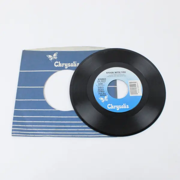 Huey Lewis & The News  7" Stuck With You / Don't Ever Tell Me That You Love Me