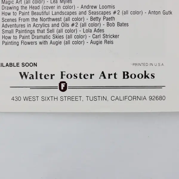 Painting Water & Weather Charles L Cochrane Signed/Inscribed Copy Paperback 1976