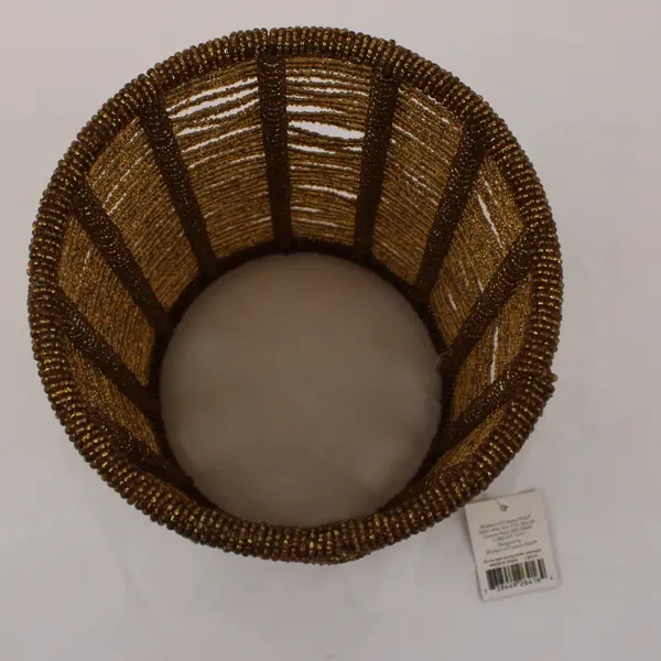 Midwest of Cannon Falls Holiday Gallery Gold Wire Mesh Candle Holder 7.75 Inch