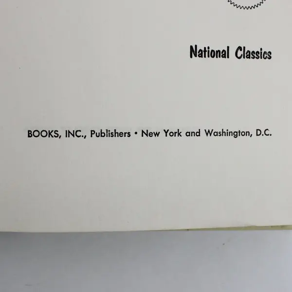 National Classics The Autobiography of Benjamin Franklin 1940s Hardcover