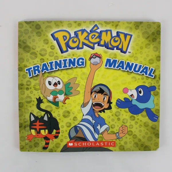 Pokémon Training Manual Simcha Whitehill Scholastic 2018 Paperback Book for Kids