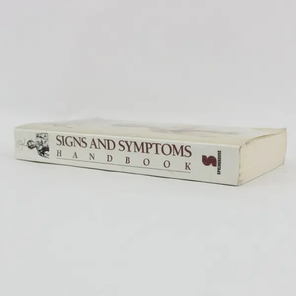 Signs & Symptoms Handbook Professional Medical Reference Guide 1988 Paperback
