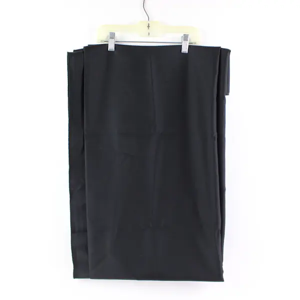 3 Yards Black Peau de Soie Satin Fabric 59in Wide