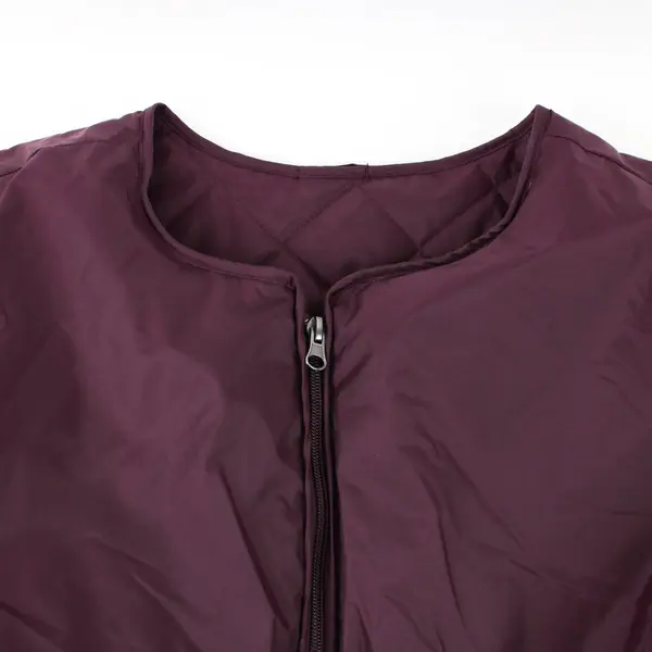 Women's Purple Zip-Up Windbreaker Jacket 2X Lightweight 