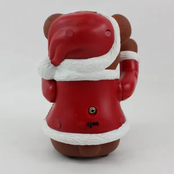 Kurt Adler Santa's Action World Bradley Bubble Bear Anim Xmas Fig Orig Box