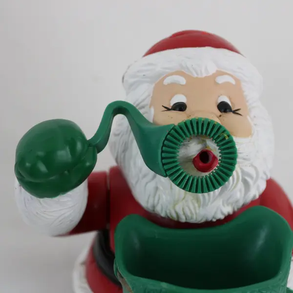 1995 Kurt Adler Santa's Action World Bubble Santa Christmas Ornament