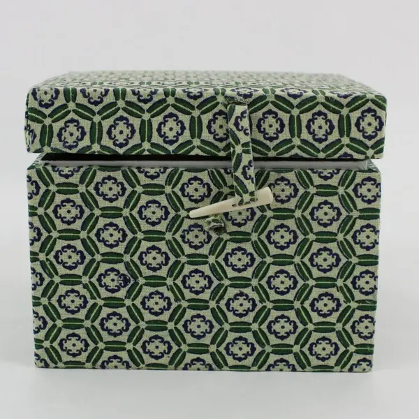 Chinese Teapot Tan Brown Bamboo Leaf Decoration Presentation Box
