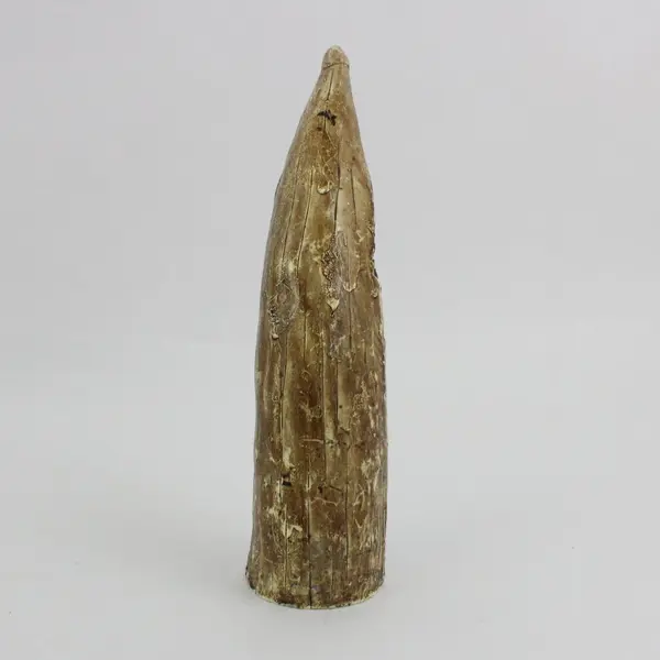Native American Chief Carved In A Resin Horn Figurine 7 in