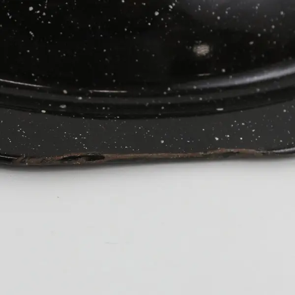 Enamelware 21.5 Qt Water Bath Canner Lid Jar Rack Speckled Black