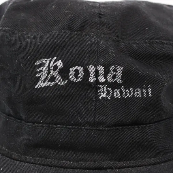 Otto Five Panel Cap Black Kona Hawaii
