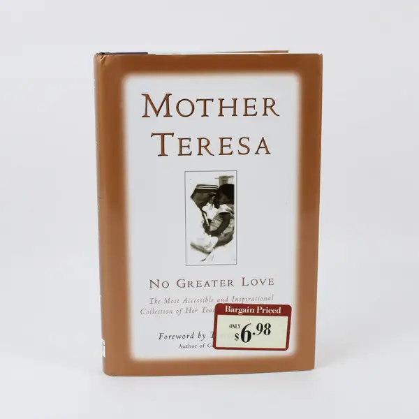 Mother Teresa No Greater Love LaVonne Neff 1997 MJF Books Hardcover Dust Jacket