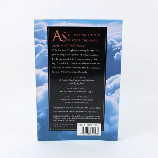 And the Angels Were Silent Max Lucado Paperback Christian Book