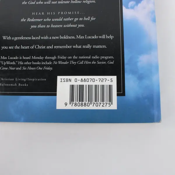 And the Angels Were Silent Max Lucado Paperback Christian Book