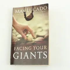 Facing Your Giants Paperback Max Lucado Christian Inspirational Book