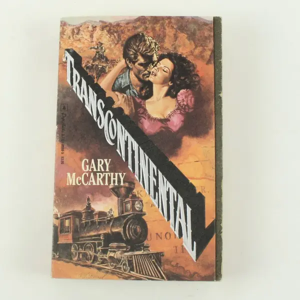 Transcontinental Gary McCarthy Paperback 1987 Historical Fiction Novel