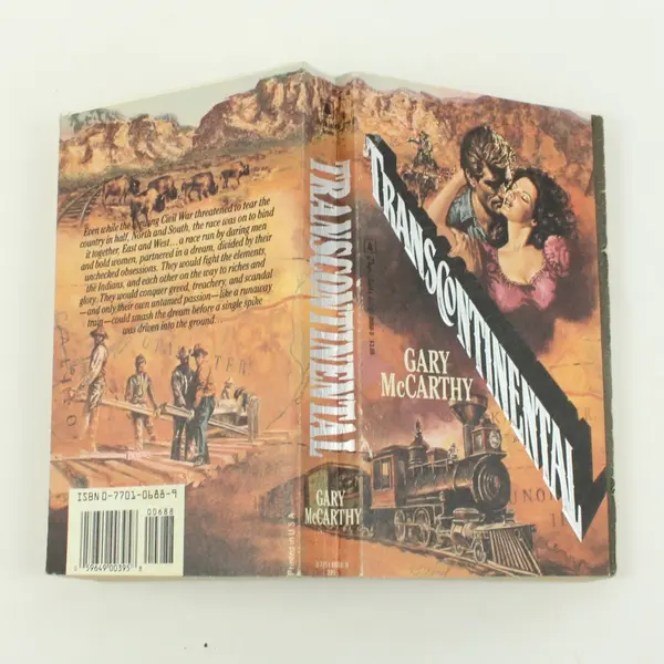 Transcontinental Gary McCarthy Paperback 1987 Historical Fiction Novel