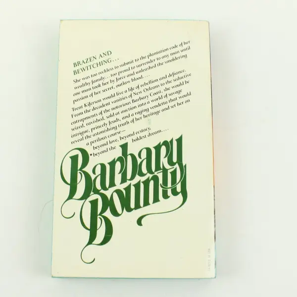 Barbary Bounty by Melissa Masters Historical Romance Paperback Novel