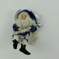Vintage Mark Roberts Flemish Collection Posable Santa Fairy Doll Holiday Decor