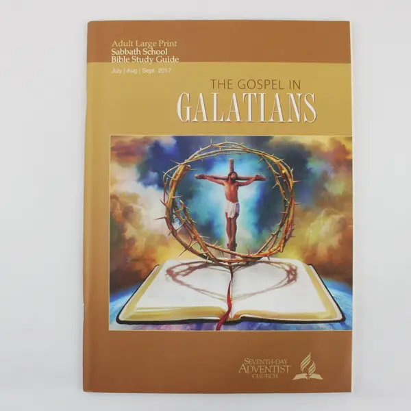 Lot of 4 Adult Large Print Sabbath School Study Guide Magazines 2016 & 2017 Good