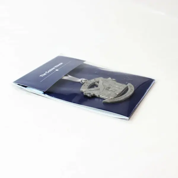 2014 Cozine House Pewter Ornament McMinnville Oregon Aitkens Pewter Canada