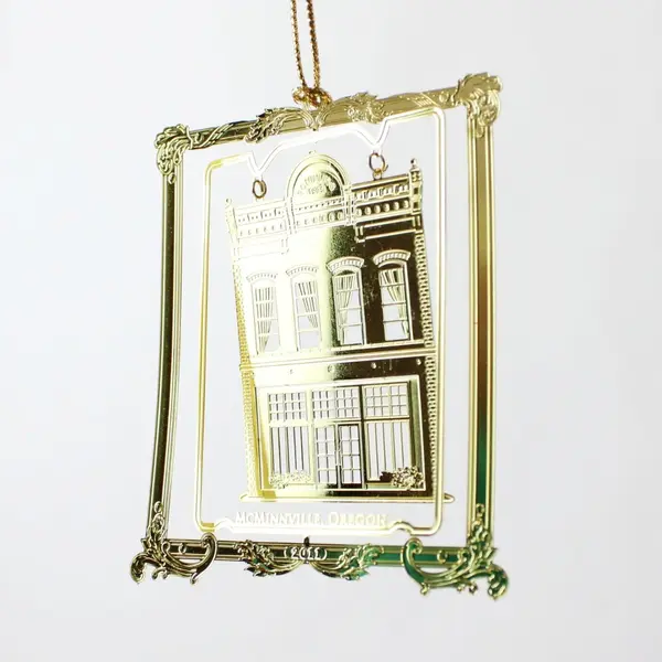 Nation's Treasures 2011 McMinnville Oregon Schilling Bldg Brass Christmas