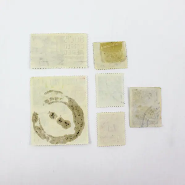 Lot of 6 Used Mexican Postage Stamps 1920s-1970s
