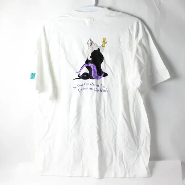 Vintage 1997 WDCC Disney Ursula Sculpture Event Hanes Beefy-T T-Shirt White