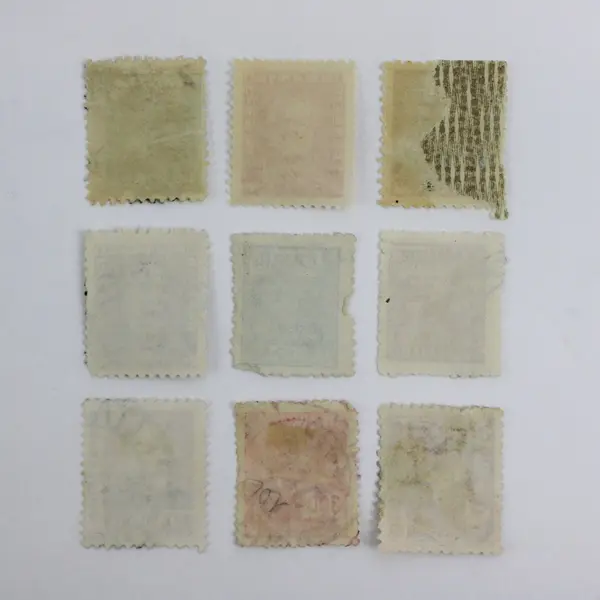 Lot of 9 Used Brazilian Postage Stamps 1920s–1960s