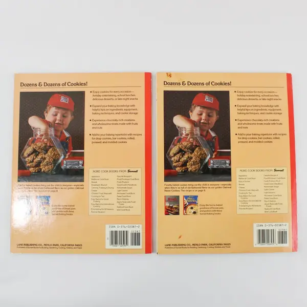 Lot of 2 Sunset Cookies Step-by-Step Techniques Paperback 1989
