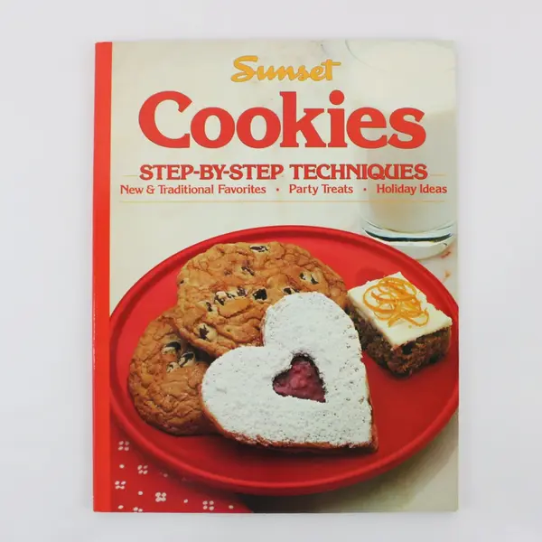 Lot of 2 Sunset Cookies Step-by-Step Techniques Paperback 1989