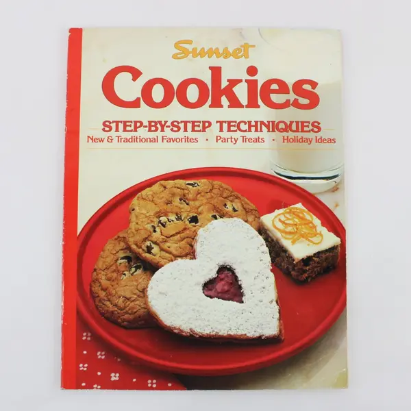 Lot of 2 Sunset Cookies Step-by-Step Techniques Paperback 1989