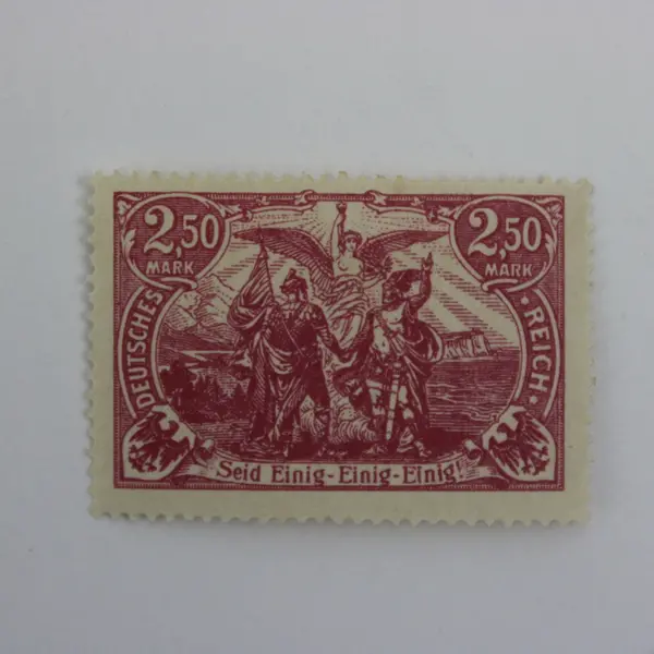 Germany Deutsches Reich Mi. 115 1920 2.50 Mark Stamp Mint Hinged