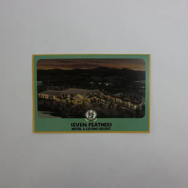 Seven Feathers Hotel & Casino Resort Postcard Canyonville Oregon